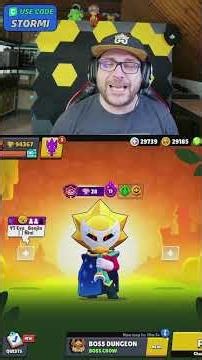 Beating Impossible BOSS CROW! Sirius is OP! #brawlstars 🔥