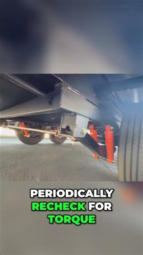 RV Suspension Secrets: Don't Ignore These Maintenance Tasks! #shorts