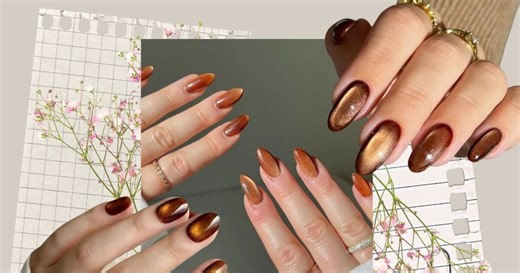 Τα Cinnamon Spice νύχια συνδυάζουν λάμψη και ζεστασιά σε ένα trend!