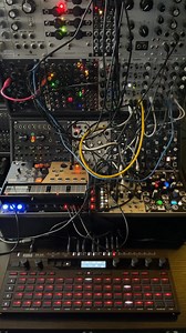 SQ-64 modular volca drum = a fast paced robotic 🤖 rhythm we love. Want to mimic the sound Brett Naucke created? Follow these steps below! 1 Second: Seq C plays 1/16 step ‘straightforward’ melody sequence. 5 Seconds: Unmute Seq D playing 1/16 speed’, 14 step random’ hihat sounds 9 Seconds: ‘Play’ Volca at a typical 4 bars 13 Seconds: Unmute Seq B: 1/16 12 Step Sequence in ’Pendulum mode playing more percussion/snare 17 Seconds: Unmute Seq A: 1/16 Speed ‘forward’ bass patch 25 Seconds turn Volca 