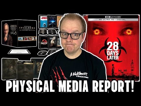 Massive Spielberg STEELBOOK Boxset, 28 Days Later, And The Mummy! | The Physical MEDIA Report #312