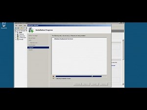 Server 2008 - Installing and configuring deployment services in Windows server 2008