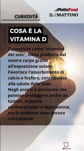 Cosa è la vitamina D