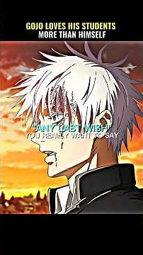 "Greatest Saviour Gojo"🫡 Infinity Loves To Students ❤️‍🩹 | #jujutsukaisen #jjk #gojo #love #anime