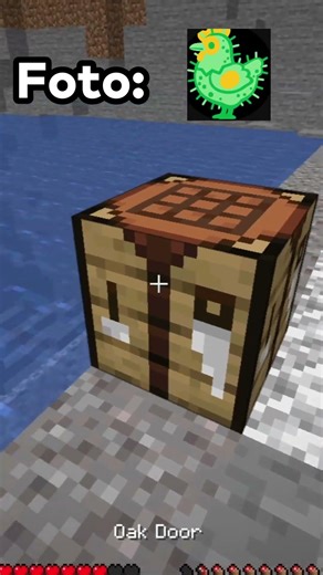Minecraft pero NO puedo TOCAR los COLORES de tu FOTO 180 #shorts #minecraftshorts