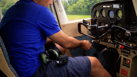 First flight in my own airplane, full walkaround, checklist, start-up, and one complete traffic pattern circuit