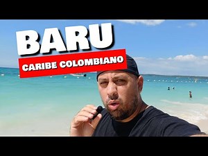 The BEST BEACH IN COLOMBIA: BARU 🇨🇴
