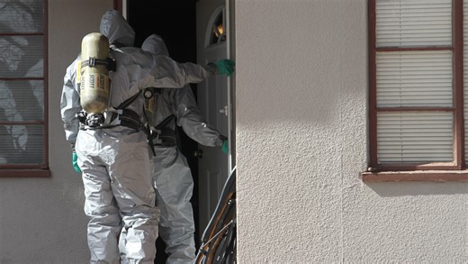 Law enforcement investigate suspected meth lab