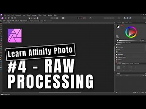 Learn Affinity Photo #4 - RAW Processing
