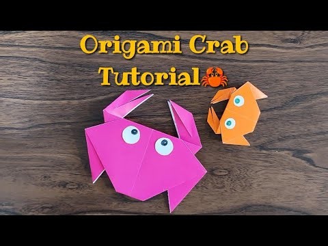 🦀 Step-by-Step Origami Crab Tutorial | Complete Paper Craft Guide
