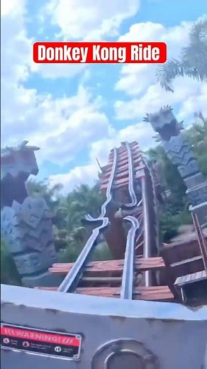 Full Donkey Kong Ride – Crazy Experience 🐵 | Super Nintendo World Japan 🇯🇵