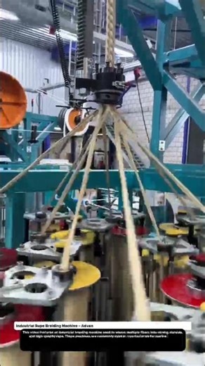 Industrial Rope Braiding Machine – Advanced Technology for High-Strength Rope Production.
