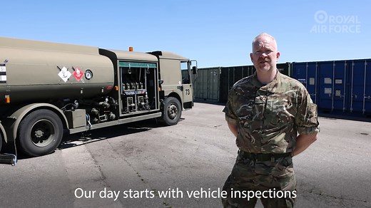 66K views · 496 reactions |  RAF Reservist on Deployment ✈️ AS1 Oakford is currently deployed as a Logistics Driver, supporting air operations by transporting equipment and operating the aircraft refuelling bowser on a busy airfield. A vital role behind the scenes, helping keep aircraft mission-ready. #RAFReserves #NoOrdinaryJob #FlyandFight | Royal Air Force | Facebook