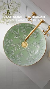 Elevate your bathroom with our beautifully crafted Basins, Vanity Units, Taps & Accessories 🤍 | The London Basin Company