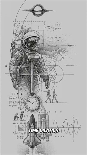 Time Travel ⏳ | Space & Science Facts 🚀#sciencefacts #quantumphysics #astronaut #nasa