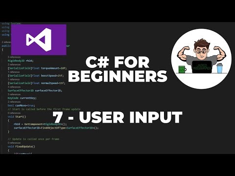 C# Tutorial for Beginners 7 : User Input