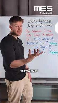 GCSE English Lang Paper 2: The One-sentence Synthesis Hack