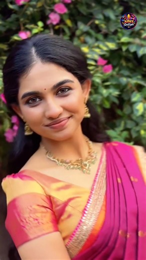 Mamitha Baiju's Traditional Look ❤️✨| Saree BTS & Festive Vibes