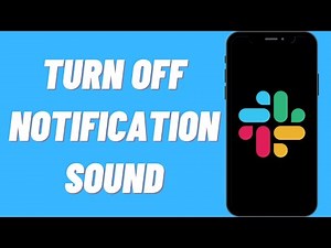 How To Turn Off Notification Sound On Slack