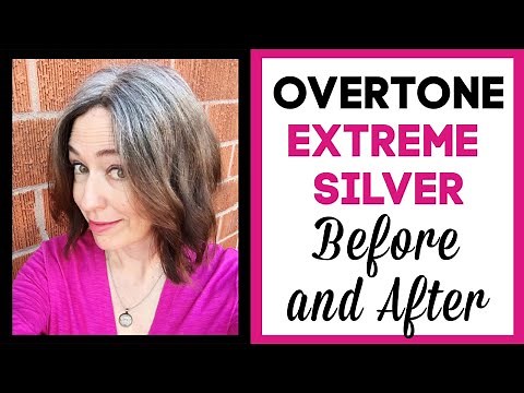 Gray Hair Products Review! Does Overtone Extreme Silver Work on Brown Hair?