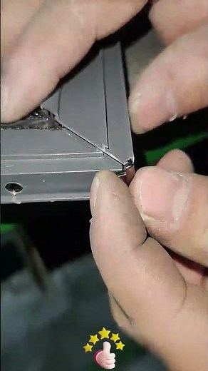 Screen window manufacturing process