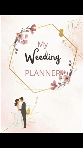 my wedding 💍 planner - wedding planner pdf