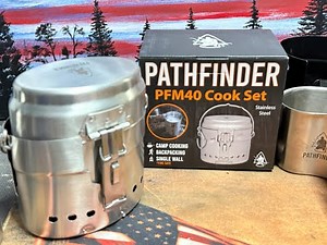 Master the Pathfinder Cook Set for Wilderness Survival. Pathfinder Cook Set