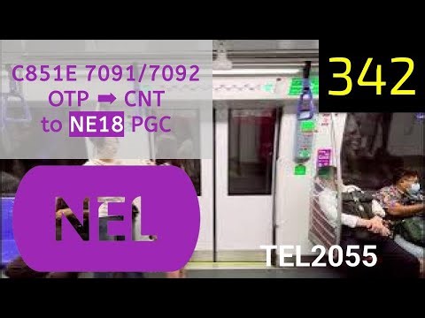 SBS Transit Alstom Metropolis C851E 7091/7092 Outram Park to Chinatown (7)