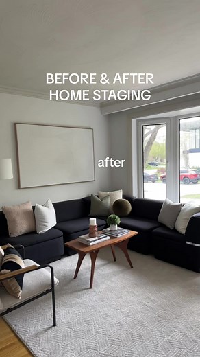 Vintage Modular Couch Living Room Transformation