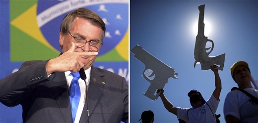 Mais de 1,6 mil empresas de comércio de armas foram abertas no Brasil durante o governo Bolsonaro