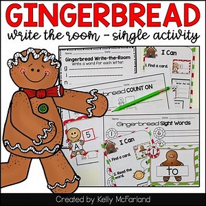 Write the Room {Gingerbread Theme}