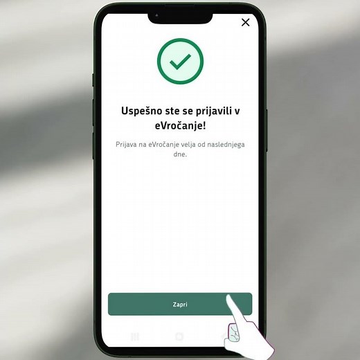 Prijava na eVročanje v eDavkih