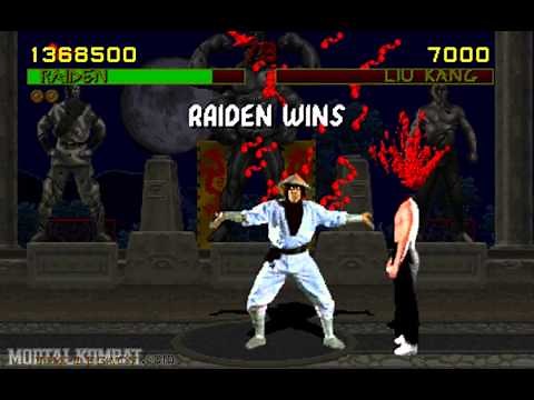 Mortal Kombat (1992) - Arcade - Raiden - Fatality