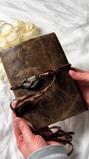 Lonely Road Stone Book Clasp DIY — Stone Turned Into Book Closure