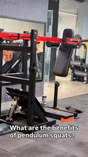 Abhi Gupta on Instagram: "Let me know in comments how was your pendulam squats set🫡 Meanwhile lets get know about benefits of pendulum squats: It has become a favorite in bodybuilding and physical therapy for several reasons: 1. Massive Quadriceps Focus it is one of the most effective tools for building thigh size due ti its range of motion. 2. Reduced Lower Back Strain In a traditional barbell squat, your spine has to support the weight (axial loading). • The Benefit: The pendulum machine supp