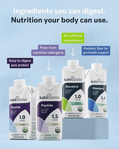 12K views · 220 reactions | Our easily digestible shakes and formulas deliver high-quality nutrition your body can use. Thoughtfully prepared with plant-based, organic ingredients and without common allergens. | Kate Farms | Facebook