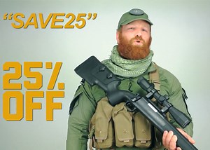 Save 25% Off From Airsoft Megastore