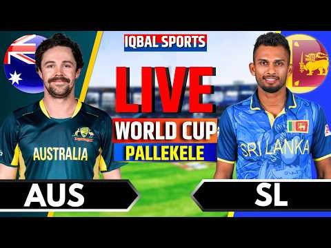 Australia vs Sri Lanka, T20 World Cup | Live Cricket Match Today | AUS vs SL Live | Iqbal Sports