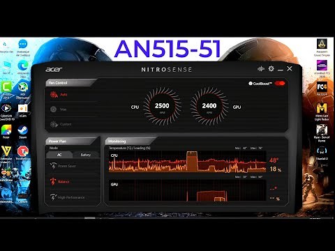 How To Install NitroSense On Acer Nitro 5 | AN515-51