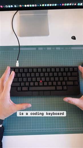 why this keyboard has no arrow keys… | keyboard