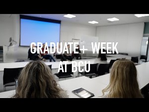 Grad+ week at Birmingham City University