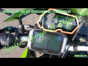 Benelli TnT Speedometer Correction Method