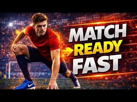 How To Warm Up Before a Soccer Game (Complete Pre-Match Routine)