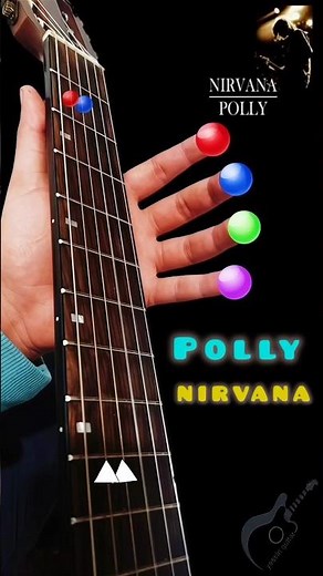 How to Play Polly (Nirvana) - Guitar Tutorial #nirvana