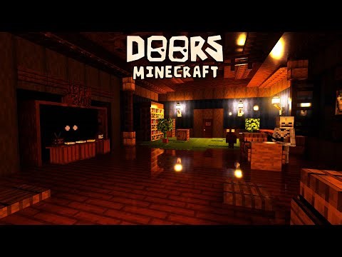 Beating Roblox Doors in MINECRAFT! (4K RTX ON) FULL Gameplay