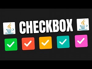 ✔️ How to create a Checkbox in JAVA☕| JAVA Course 🔥 Episode #60