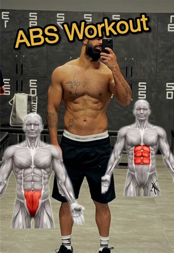 Abs workout with #loop Exercises: \t•\tPerform 4 sets of 20 reps for each exercise, resting 1 minute between sets. \t•\tFor unilateral exercises: 4 sets of 10 reps per side, performing each side without resting between sides. full video 👇 https://youtu.be/roaVmZu2ShQ?si=ubJ0p1BbuWBlkWWR