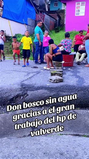 Don Bosco sin agua — valverde y veranillo sin agua