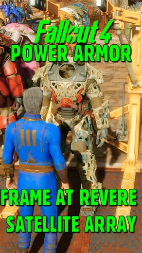Fallout 4: Power Armor Frame at Revere Satellite Array