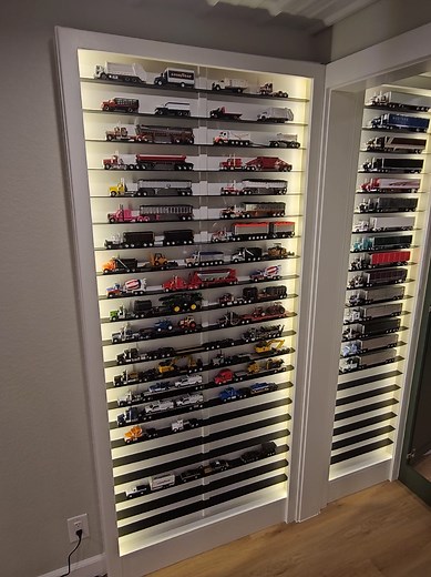 Custom 1/64 Diecast Farm Trucks Display